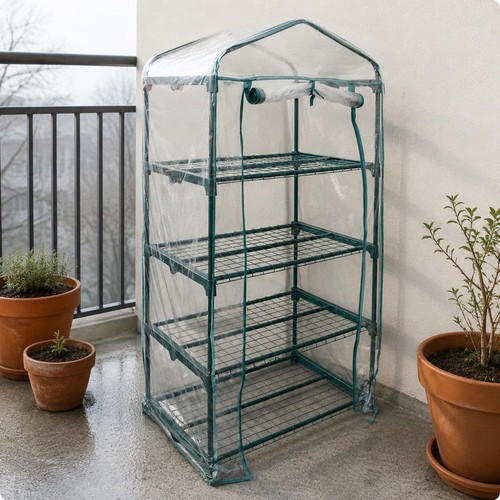 Serre transparente pvc - serre, en